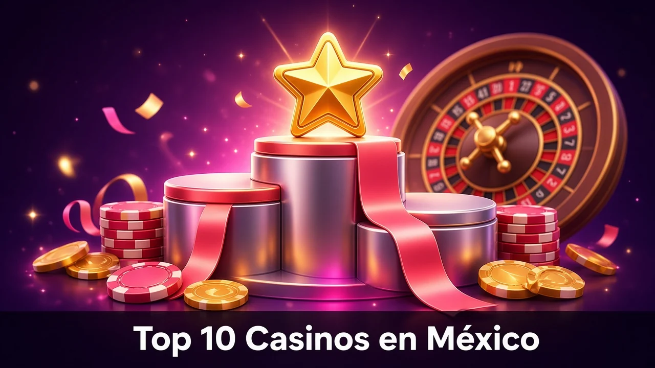 Top 10 casinos online en México